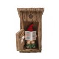 thumbnail image 2 of 100Fens Clearance Sales Funny Garden Gnome Outdoor Statues Naughty Sculpture Decoration Inappropriate Read Newspaper Gnome for Indoor Lawn Yard Red, 2 of 9