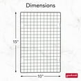 thumbnail image 6 of GoodCook PRO Nonstick Steel Wire Cooling Rack, 16" x 10", Rectangle, 6 of 10