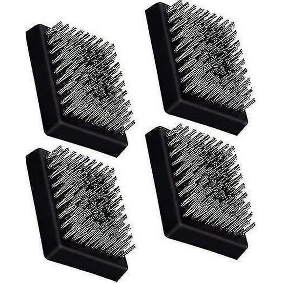 4 Pack Replacement Grill Brush Heads, Cordless, Replaceable Heads Compatible With Most Grill Brushes, Best Bbq Cleaner (4 Pcs)-fg