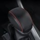 thumbnail image 4 of Collares de palanca de cambios de cuero para coche, cubierta de cabeza de perilla de cambio para Toyota RAV4 2019 2020 2021 2022 2023 2024 RAV4 XA50, accesorios híbridos, 4 of 5