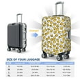 thumbnail image 6 of Haiem Beer Luggage Cover Printed Suitcase Covers for Luggage Elastic Washable Suitcase Protector Fits 18-32 Inch Luggage-Small, 6 of 9