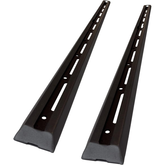 LAX 800 lbs Load Capacity 60" (1.5m) Heavy-Duty Carbon Steel Roof Rack Cross Bars – Anti-Rust, 2 Pieces, Fits LAX Canopy Cap Only – Recommended for Short Bed Trucks