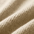 thumbnail image 6 of XUNKUSGA Tops for Women Casual Loose Crewneck Raglan Long Sleeve Knit Pullover Sweaters for Women Classic Solid Color Thermal Fall Winter Sweater Top White Free Size, 6 of 6