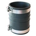 thumbnail image 3 of Fernco 1060 Flexible Pipe Coupling, 1-1/2 in x 3.93 in, Plastic Socket, 4.3 psi, PVC, 3 of 5