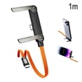 thumbnail image 1 of 2-in-1 Invisible Holder Charger Cable, Type-C to Type-C 240W Fast Charging Cord, Retractable Data Sync Power Delivery Wire, High-Speed Charging Solution for Devices, 1 of 8