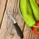 thumbnail image 5 of 2 unidades de jalapeño pimiento corer, jalapeño suave de acero inoxidable, talapeno corer de núcleo, compatible con jalapeños, chilis, plátano, pimientos de campana, calabacín Afortunado Sencillez, 5 of 5