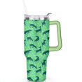 thumbnail image 2 of Double-Walled Dog Lover Coffee Tumbler 40oz - Durable Stainless Steel Mug with Handle & Straw - Cute Gift for Women, 2 of 7