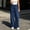 Dark Blue women's high waisted wide leg jeans a1, variant on BRELIL Women's High Waisted Wide Leg Flowy Jeans with Pockets Casual Loose Streetwear Long Pants Travel Summer Fall Outfits, Dark Gray S