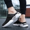 thumbnail image 3 of Men'S Breathable Mule Shoes with Mesh Upper, Casual Slip-Ons, EVA Sole, Odor-Resistant Beach Shoes, And Clogs, 3 of 9