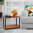thumbnail image 3 of Turn-N-Tube 2-Tier No-Tools Shelves/End Tables Set, Set of 2, 3 of 5