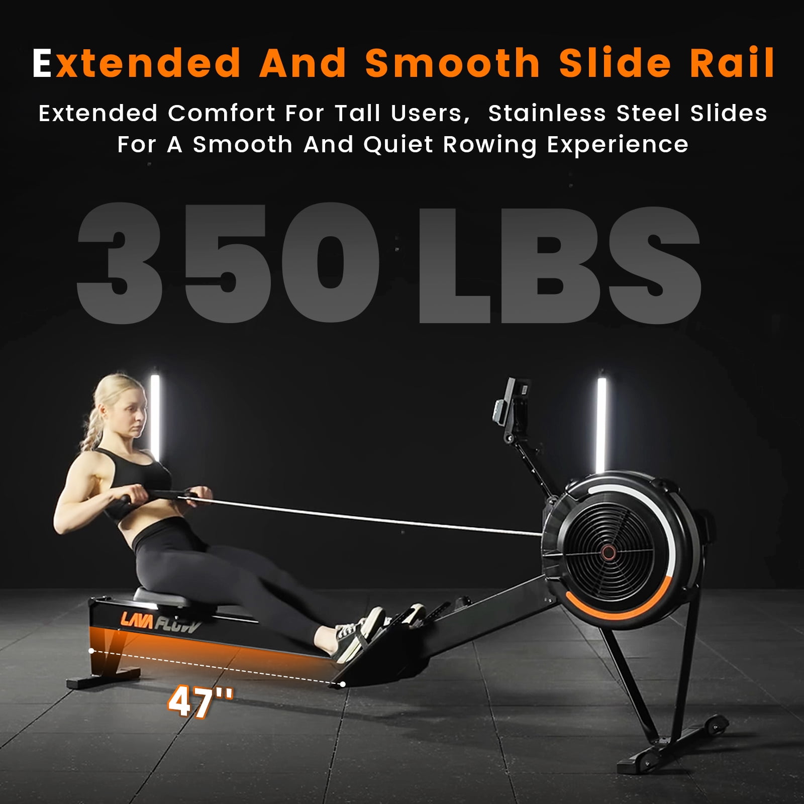 Syedee Air Resistance Rowing Machine, Full body Liberia Ubuy