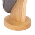 thumbnail image 3 of PU Leather and Flannel Necklace Display Stand for Retail Store, Gray, 3 of 4