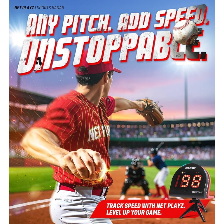 Baseball Radar - NetPlayz Speed Sensors (Hands-Free) Pitch