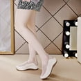 thumbnail image 6 of Women's Casual Loafers Slip On Leather Wedges Shoes Lightweight Casual Walking Shoes Female Classic Sneakers Flats Boat Shoes, 6 of 9