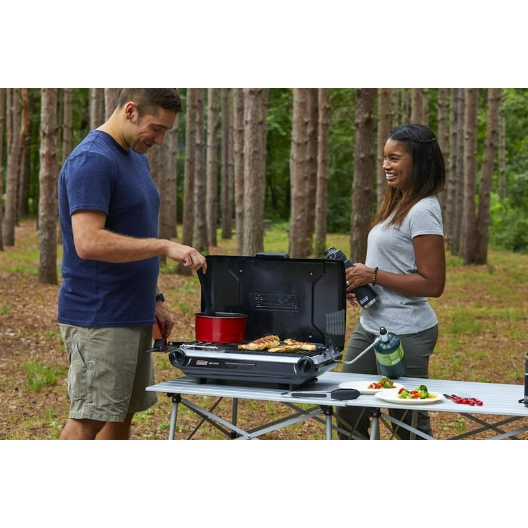 Coleman, Tabletop Propane Gas Camping Grill/Stove, 2-Burner