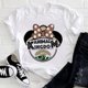 thumbnail image 1 of Disney Animal Kingdom Shirt Fashion Mikcey Minnie Print Women's T-shirts Zoo Family Travel Clothes Aesthetic Girls Tops 2023 New4T Gao Jinjia LED, 1 of 2