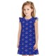 thumbnail image 1 of Fotbe Hockey Vestido de Dormir para Niñas de 3 a 10 Años, Mangas Cortas, Estilo Princesa, Pijama Camisón con Mangas Voladas-Small, 1 of 6