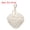 Apricot, variant on Pom Pom Keychain Soft Cute Fluffy Heart Key Ring with Lobster Clasp Artificial Rabbit Fur Heart Keychains Leopard Light Brown