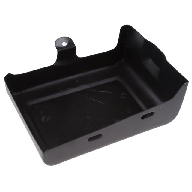 Ruiboury Matte Black Battery Cover for Fat Street Rider Low Right Bob