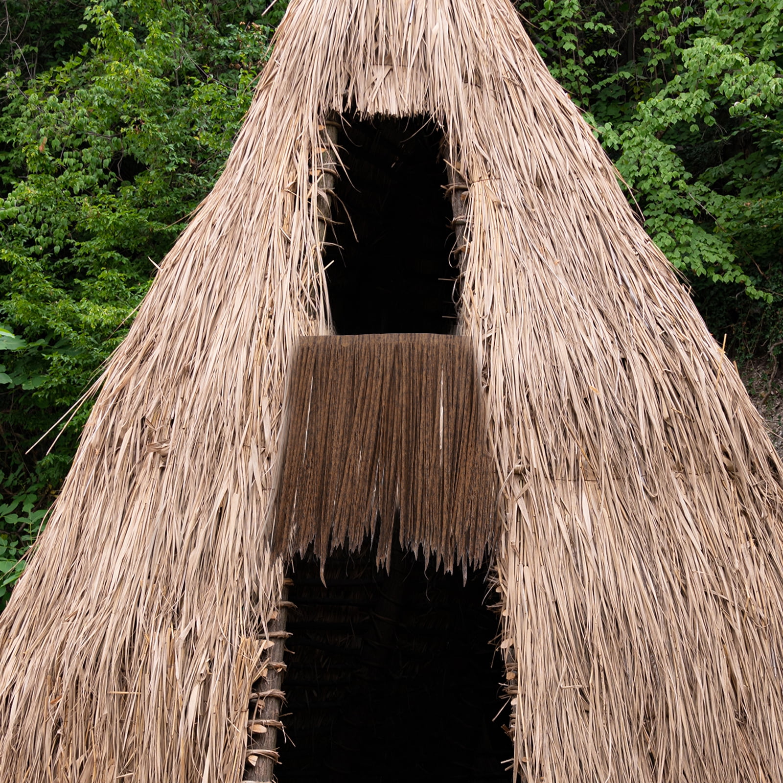 Thatch Tile Gazebo DIY Straw Roof Artificial Straw Roof DIY Roof Garden Hut Grass Roof