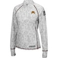 thumbnail image 2 of Women's Colosseum White Minnesota Golden Gophers OHT Military Appreciation Officer Arctic Camo Fitted Lightweight, 2 of 3