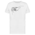 thumbnail image 1 of Hand Holding A Digital Camera T-Shirt Men -Image by Shutterstock, Male Medium, 1 of 2