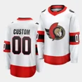 thumbnail image 3 of Camiseta de hockey sobre hielo personalizada para hombre de Ottawa n.º 7 Brady Tkachuk n.º 85 Jake Sanderson n.º 35 Linus Ullmark n.º 19 Drake Batherson n.º 72 Thomas Chabot, 3 of 5