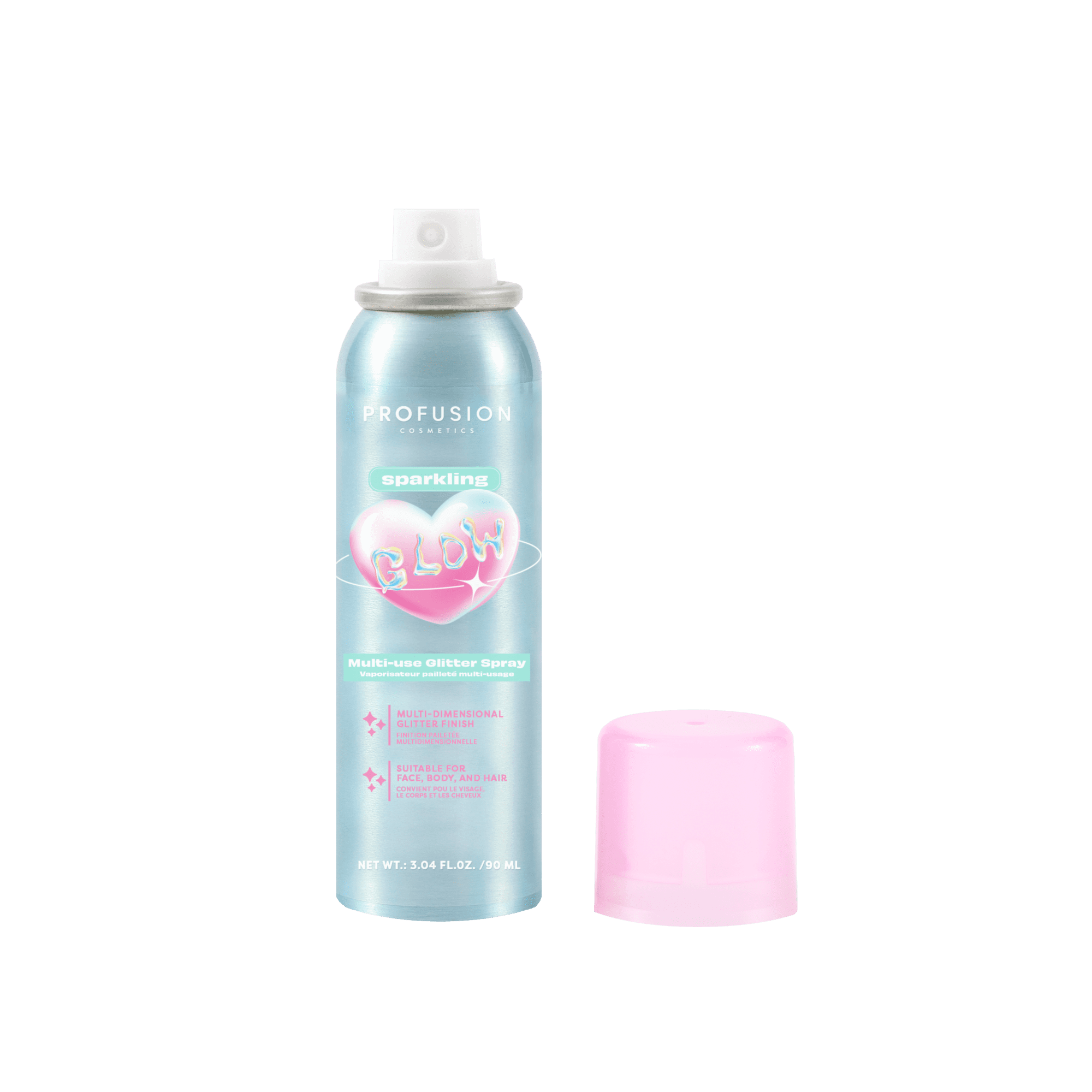 Profusion Cosmetics Out of this Glow - Sparkling Glow Multi-use Glitter Spray .74 fl oz