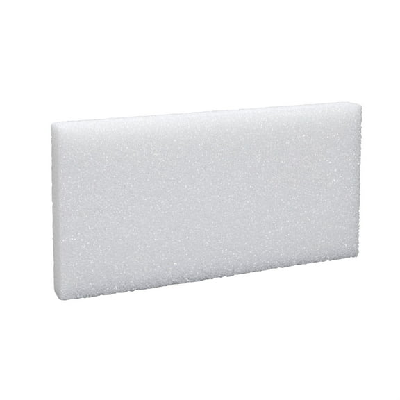 FloraCraft Styrofoam Sheet, 1 x 12 x 36 Inches, White