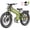 ANIIOKI A9 ProMax 60V70AH Dual Motor Green, variant on ANIIOKI A9 ProMax 60V 80Ah Dual Motor Off-Road Electric Bike,26"x4.8" Fat Tires,Inverted Air Fork,CBS Dual Hydraulic Discs,Shimano 7-Speed