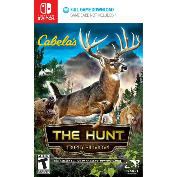 de madera motor diferente a Cabela's The Hunt, Cokem International, Nintendo Switch, [Digital] -  Walmart.com