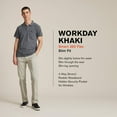 thumbnail image 2 of Dockers Mens Workday Casual Chino Pants, Brown, 34W x 34L, 2 of 2