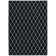 thumbnail image 1 of Hometrends Brussels Blue Polyester Area Rug, 1 of 8