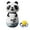Panda, variant on Punching Bag for Kids 65cm Inflatable Bop Bag with Thicker Safe Material Instant Bounce Back with Boxing Gloves Karate Kickboxing Taekwondo Kids Gift for Age 3-9 Girls Boys