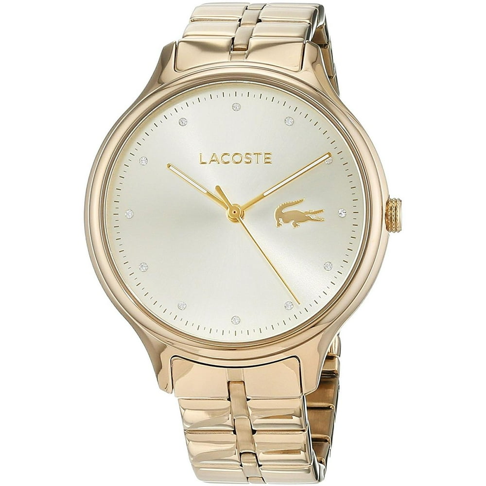 Lacoste Lacoste Women's 38mm GoldTone Steel Bracelet & Case Quartz