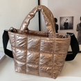 thumbnail image 1 of Sacs à Main pour Femmes Grande Capacité Sacs à Bandoulière Matelassés Mode Simple Portable Sangle Réglable Nylon Sacs à Main Féminins, 1 of 5