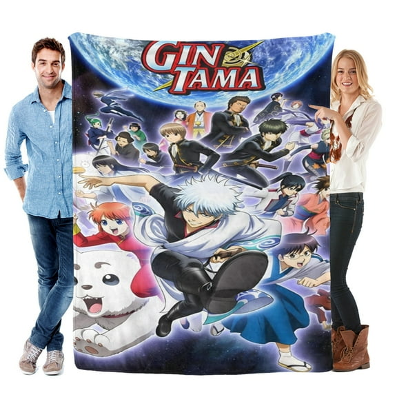 Gintama blanket this soft durable flannel blanket Ideal for home or outdoors.39 x 59-inch（100×150cm）