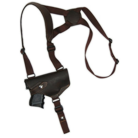 Barsony Right Brown Shoulder Holster Size 17 Beretta CZ EAA Ruger Springfield Sig Compact 9 40