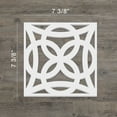 thumbnail image 2 of Ekena Millwork 7 3/8"W x 7 3/8"H x 3/8"T Extra Small Baytown Decorative Fretwork Wall Panels in Architectural Grade PVC, 2 of 9