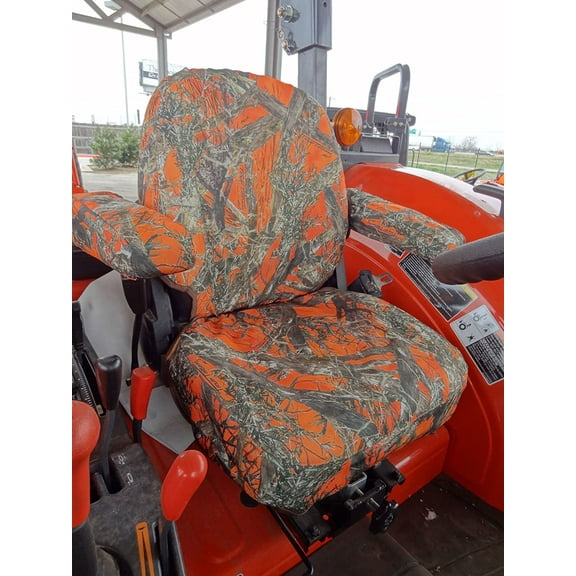 KU02 2008 and Newer Kubota series tractors. Will fit models: M5040, M6040, M7040, M7060, M8540, AND M9540. in Orange Camouflage Endura