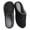 Black/Gray, variant on Men's Knit Dual-Tone Memory Foam Slipper