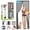 Black 39" x 86", variant on AGNEVE Magnetic Screen Door Fiberglass Self Sealing Heavy Duty 39" x 83"