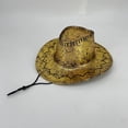 thumbnail image 5 of MEICHEN Men's Classic Western Hat With Leather Solid Color Stylish Cowboy Hat Retro Sun Hat, 5 of 5