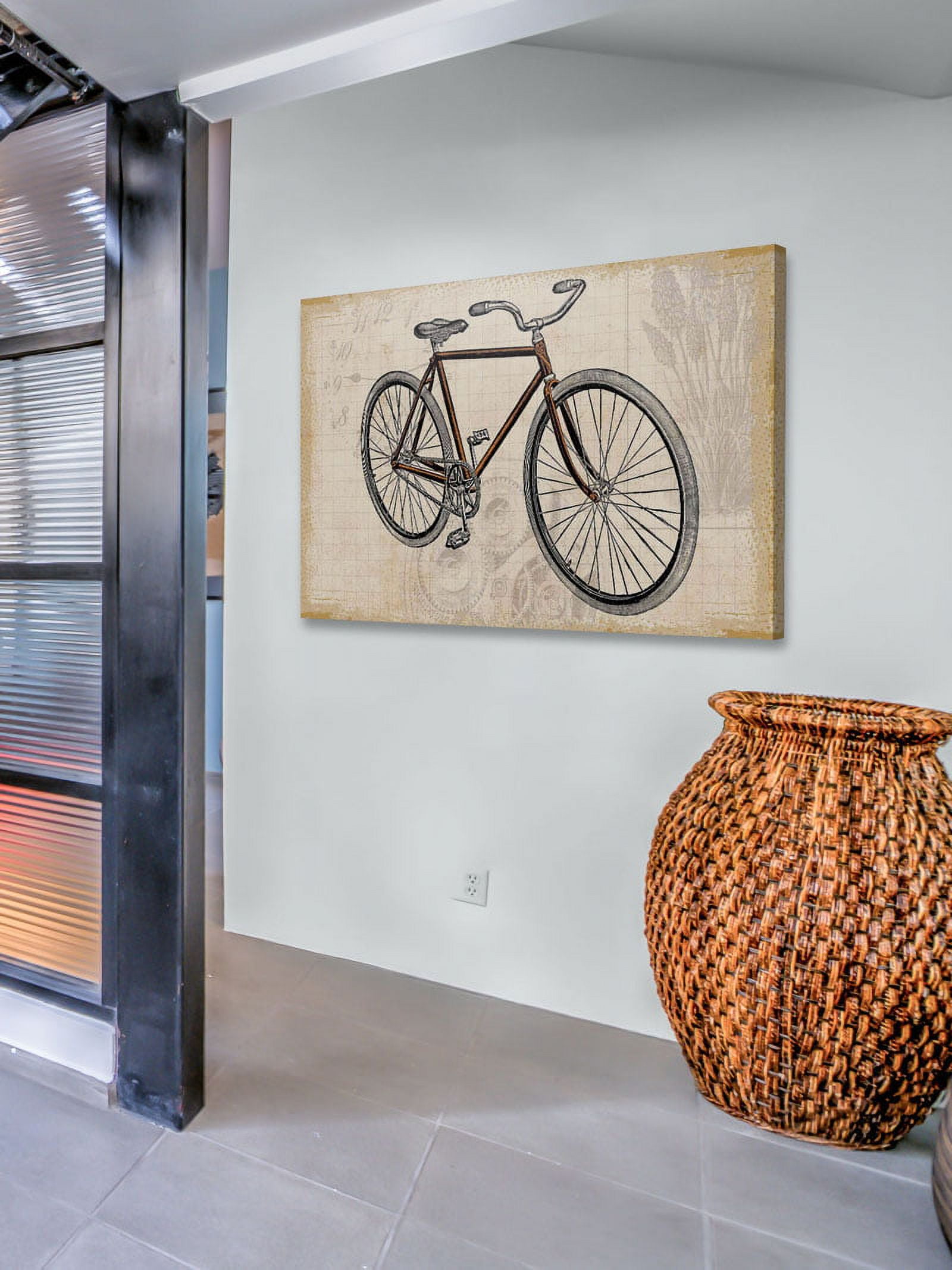Marmont Hill "Red Bike" Painting Print on Canvas