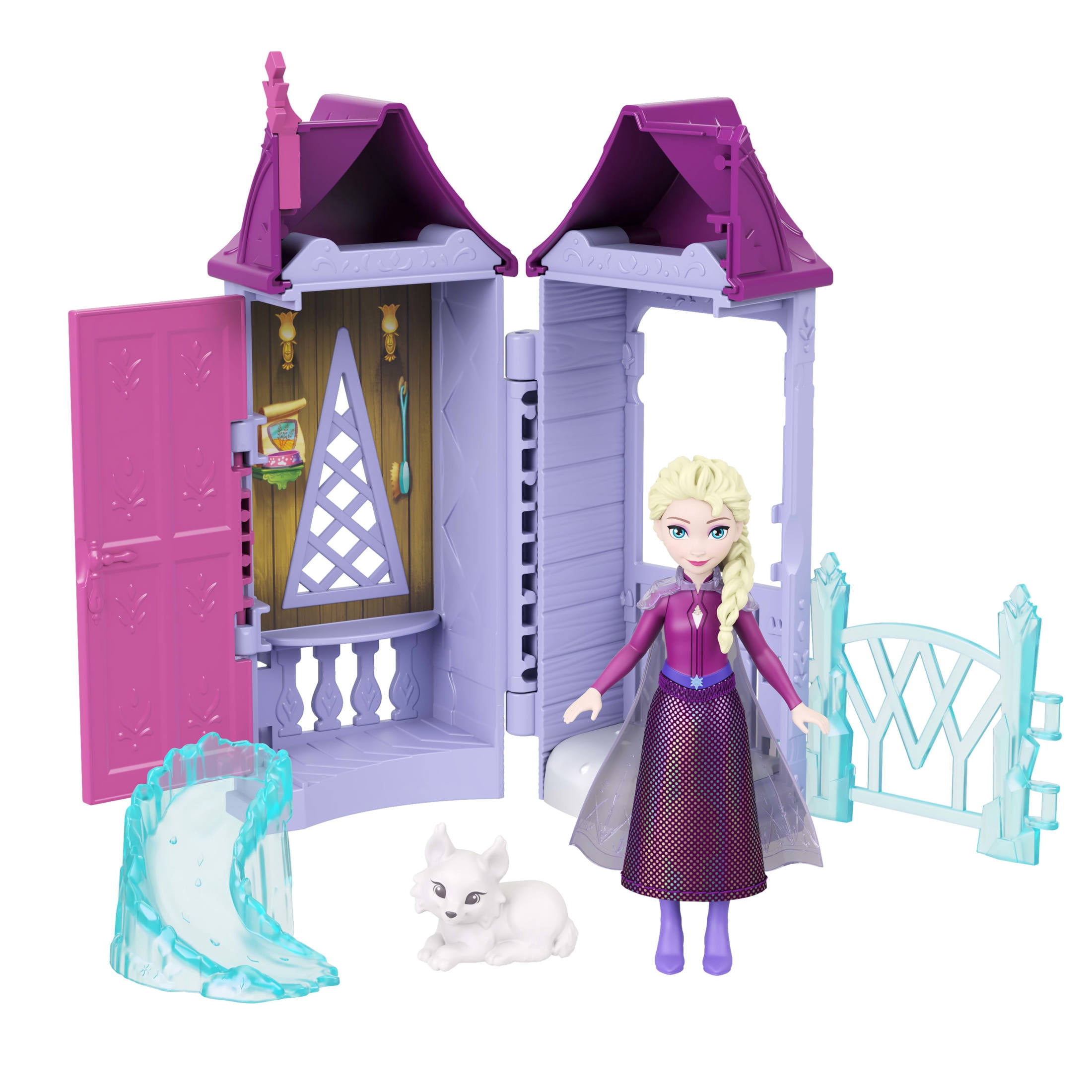 Disney Frozen Small Doll Playset with 5 Surprises Including Anna or Elsa (1 Doll; Character Varies)