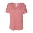 thumbnail image 2 of BELLA CANVAS Women's Slouchy V-Neck Tee 8815, 2 of 3