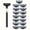 1 Handle + 15 Blades, variant on High Quality Manual Men'S 3-Layer Manual Shaver, Men'S Shaver, Premium Blade, Extremely Smooth Blade, 8/12/15 Blades Compatible And Interchangeable