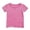Pink, variant on CPNG Girls Ribbed Knit Ruffled T Shirts Toddler Baby Girls Comfortable and Stylish Short Sleeved Ruffle T Shirts(Watermelon Red,3-4 Years)