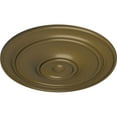 thumbnail image 3 of 40 1/4"OD x 3 1/8"P Small Classic Ceiling Medallion (Fits Canopies up to 10"), Hand-Painted Mississippi Mud, 3 of 6
