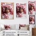 thumbnail image 4 of Designart "Elegance In Florals: A Chic Hat Ensemble I" Fashion Canvas Art Print, 4 of 7